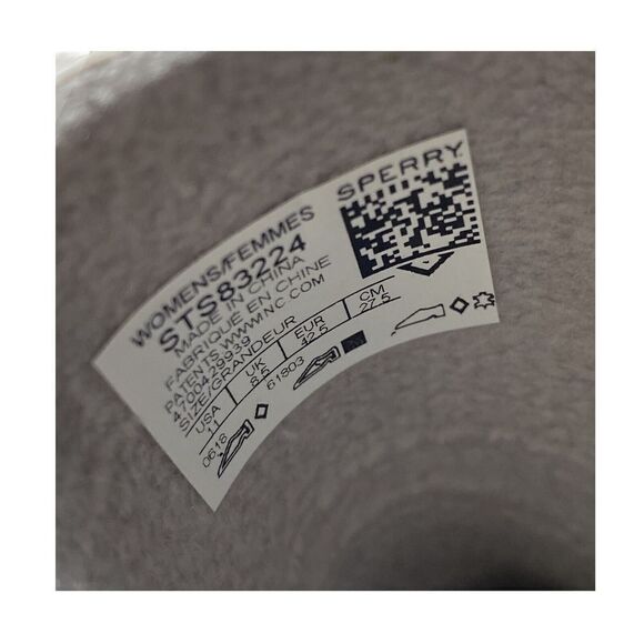 Sperry Women’s 11 Saltwater Flooded Lavender Duck Rain Boots STS83224‎ Snow - Picture 8 of 10